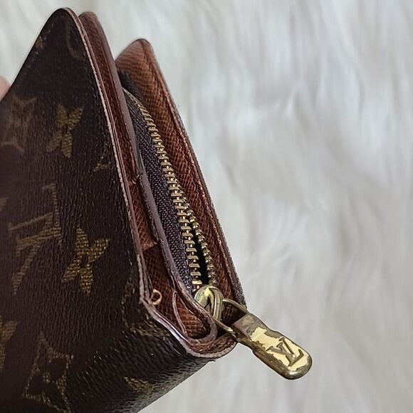 💯Authentic Louis Vuitton Monogram Porte Papier Zip Wallet🍀 - Picture 4 of 15